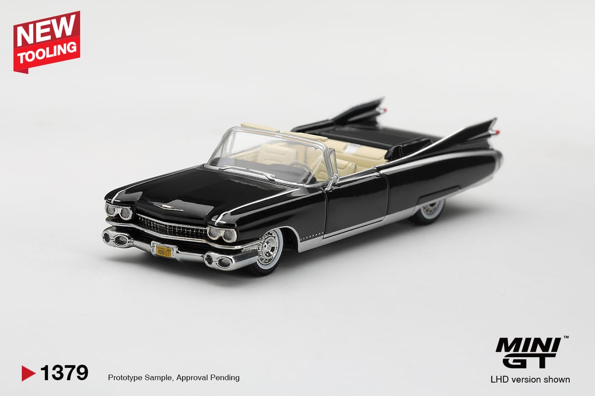 Mini GT Cadillac Eldorado Biarritz 1959 Black 1:64 - view 1