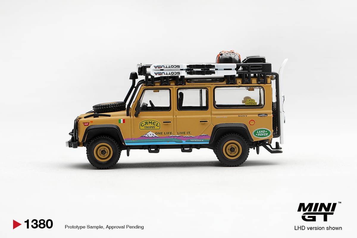 Mini GT Land Rover Defender 110 Camel Trophy Tierra del Fuego CT.24 1:64 - view 2