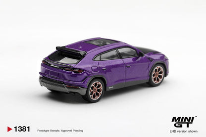 Mini GT Lamborghini Urus Performante Viola Pasifae 1:64 - view 3