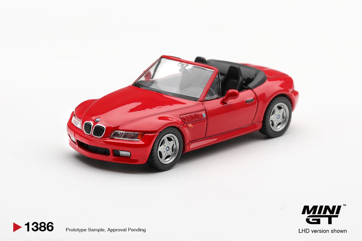 Mini GT BMW Z3 Hellrot 1:64 - view 1