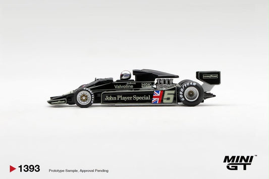 Mini GT Lotus 78 #5 Mario Andretti 1977 US GP West Winner 1:64 diecast model