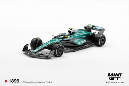 Mini GT Aston Martin AMR24 #14 Fernando Alonso 2024 Las Vegas GP 1:64 diecast model
