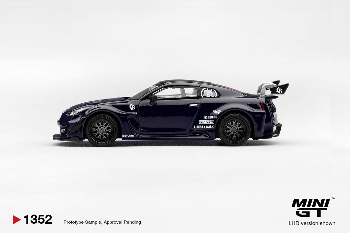 Mini GT LB-Silhouette Works GT Nissan 35GT-RR Ver.2 Inozetek Box 1:64 - view 2