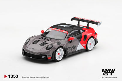 Mini GT Porsche 911 GT3 RS Staple x Inozetek Box 1:64 - view 1