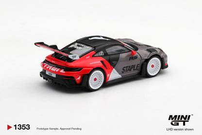 Mini GT Porsche 911 GT3 RS Staple x Inozetek Box 1:64 - view 3
