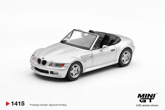 Mini GT BMW Z3 Titanium Silver Blister 1:64 - view 1