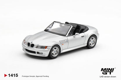 Mini GT BMW Z3 Titanium Silver Box 1:64 - view 1