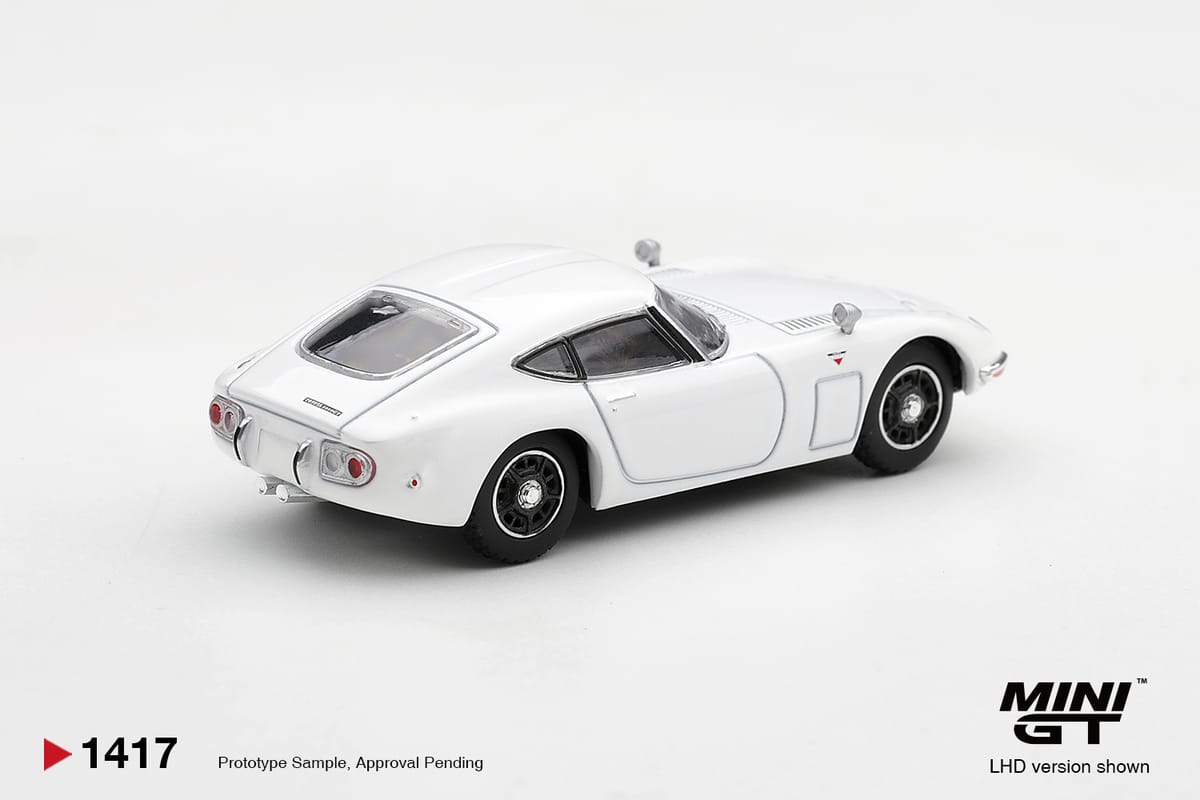 Mini GT Toyota 2000GT Pegasus White Box 1:64 - view 2