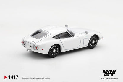 Mini GT Toyota 2000GT Pegasus White Box 1:64 - view 2