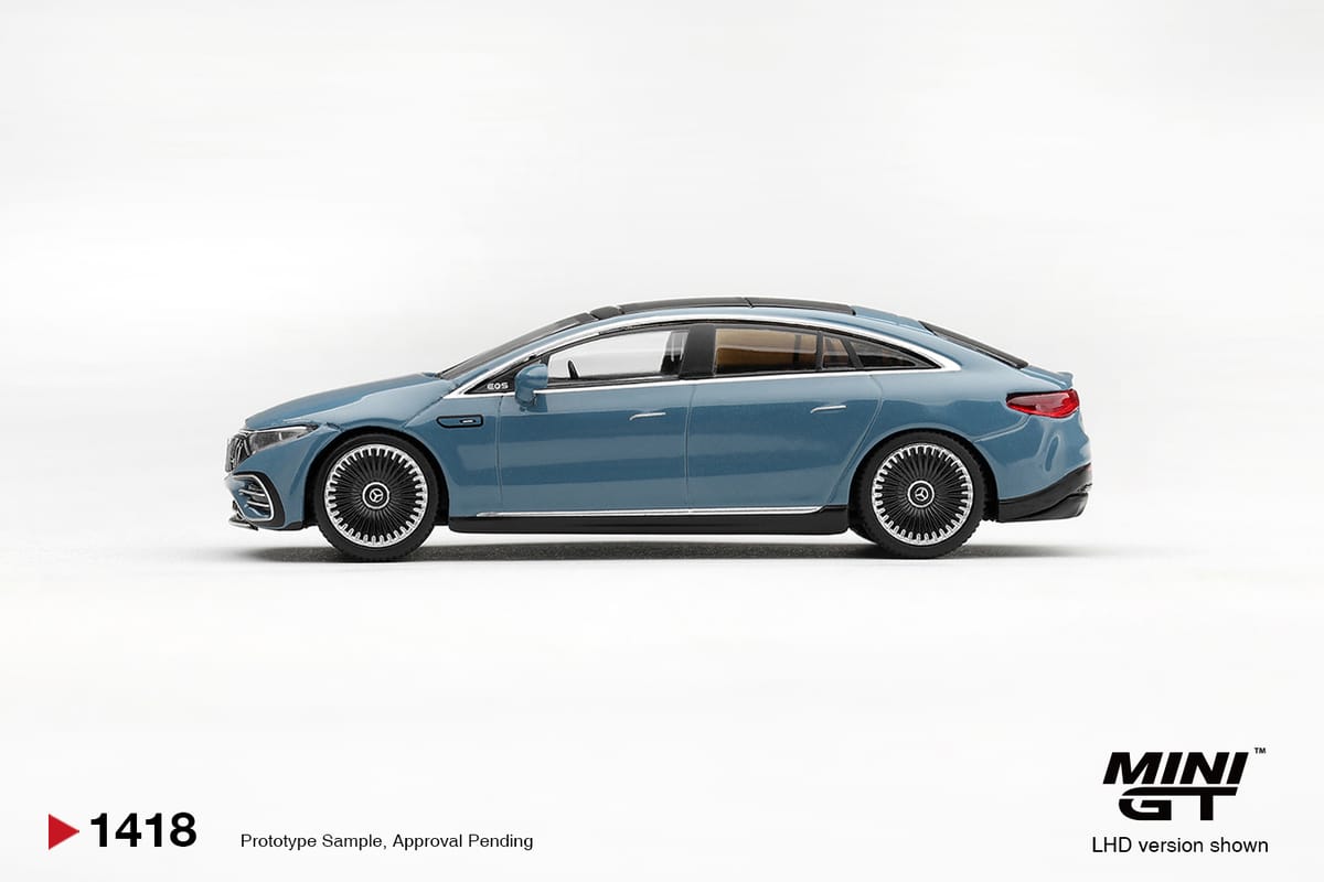 Mini GT Mercedes-AMG EQS 53 Blue Box 1:64 - view 2