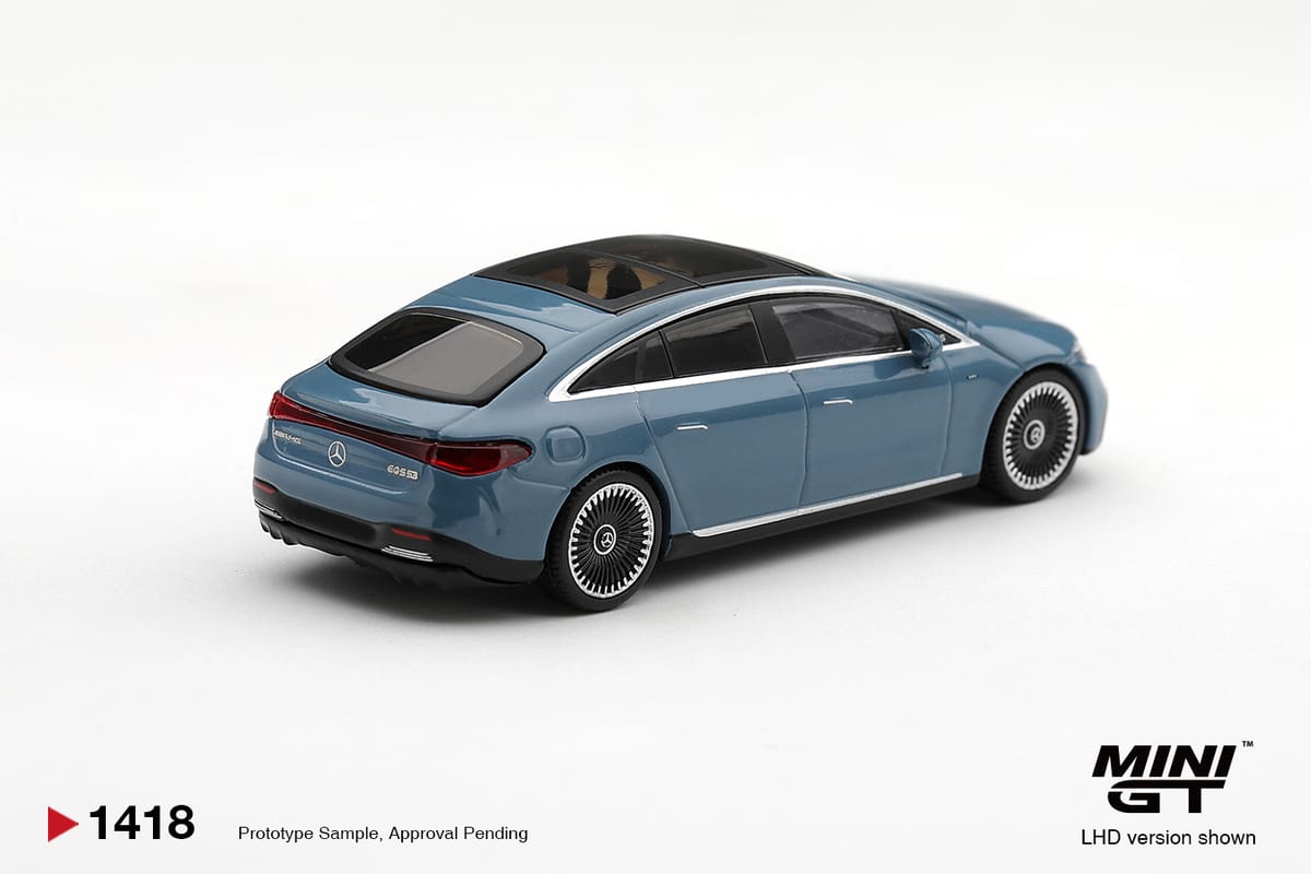 Mini GT Mercedes-AMG EQS 53 Blue Box 1:64 - view 3