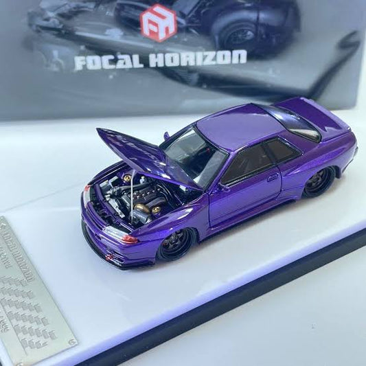 Focal Horizon Nissan Skyline R32 GT-R Magic Purple Acrylic 1:64 - view 2
