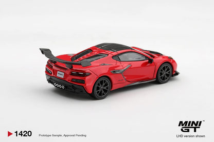 Mini GT Chevrolet Corvette ZR1 Torch Red 1:64 - view 3
