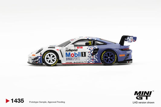 Mini GT Porsche 911 GT3 R 992 #9 Bingo Racing Sugo Race 2 Winner 1:64 - view 2