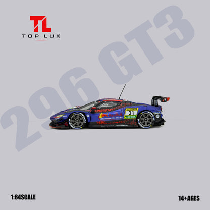 Top Lux - 296 GT3 Red Bull #31 - 1:64 Diecast - Pre-Order