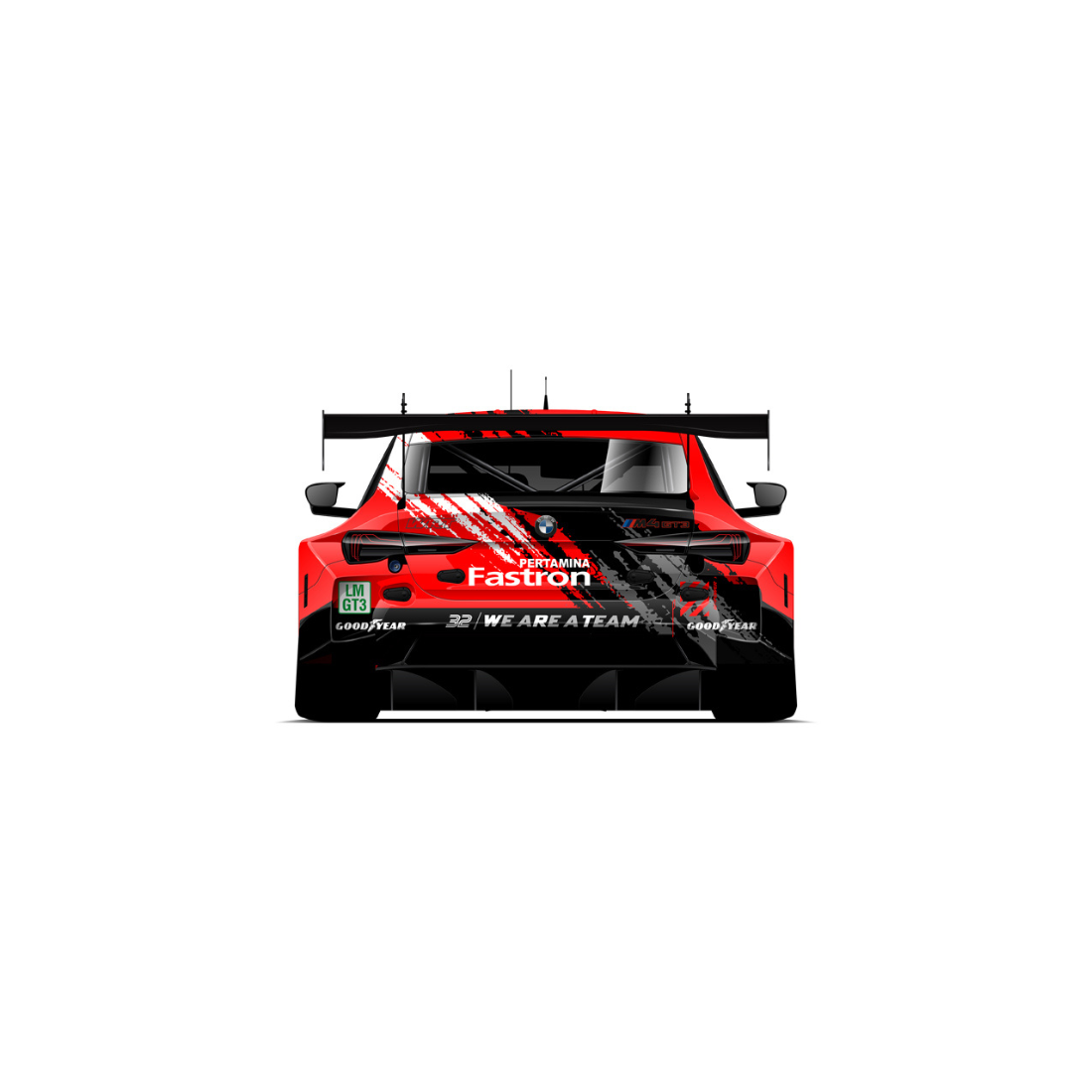 Almost Real BMW M4 GT3 EVO G82 FIA WEC Spa-Francorchamps 32 2026 1:64 - view 3