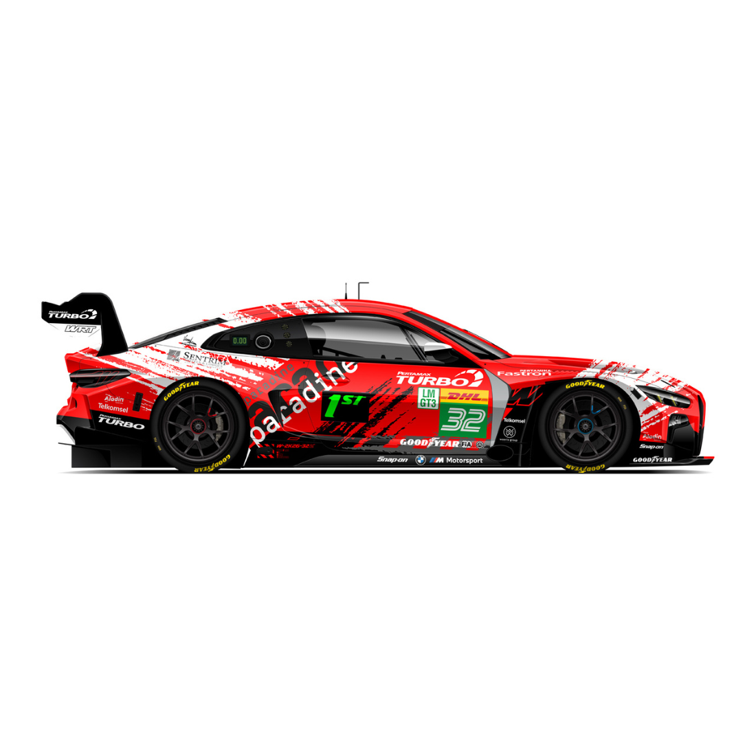 Almost Real BMW M4 GT3 EVO G82 FIA WEC Spa-Francorchamps 32 2026 1:64 - view 5