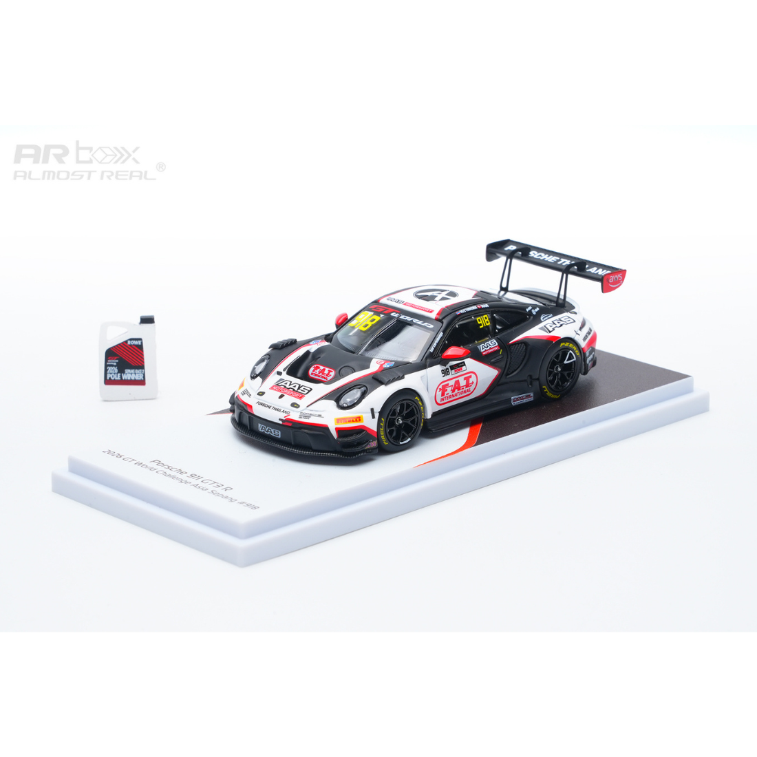 Almost Real Porsche 911 GT3 R GT World Challenge Asia Sepang 918 2026 1:64 - view 2