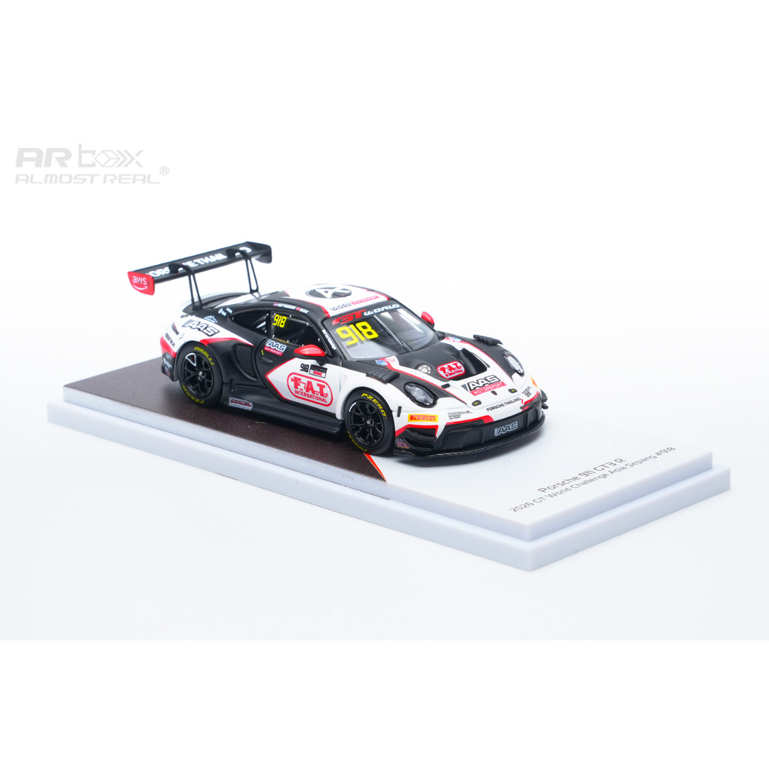 Almost Real Porsche 911 GT3 R GT World Challenge Asia Sepang 918 2026 1:64 - view 4
