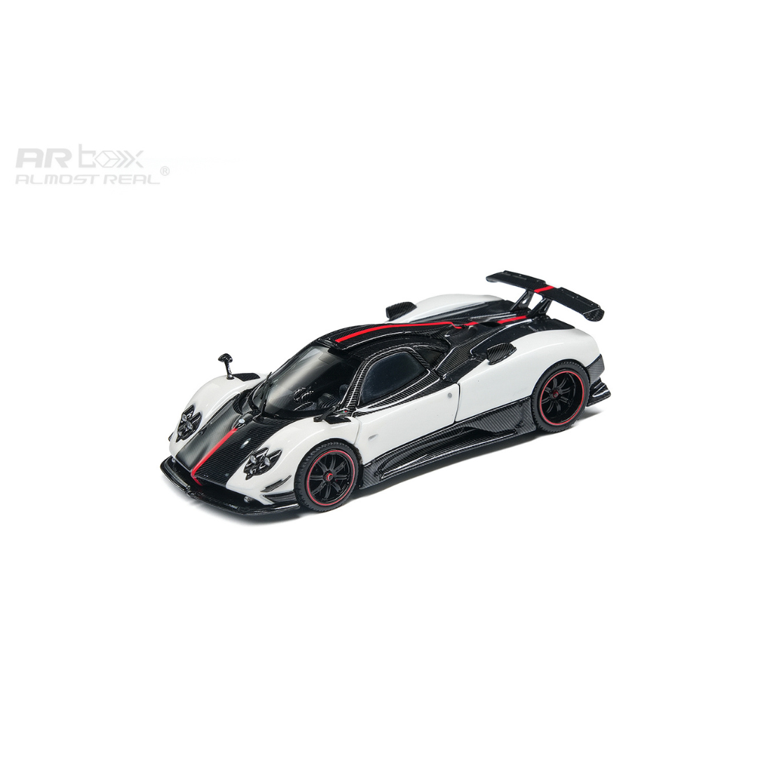 Almost Real Pagani Zonda Cinque Coupe 2009 Bianco Benny 1:64 - view 1
