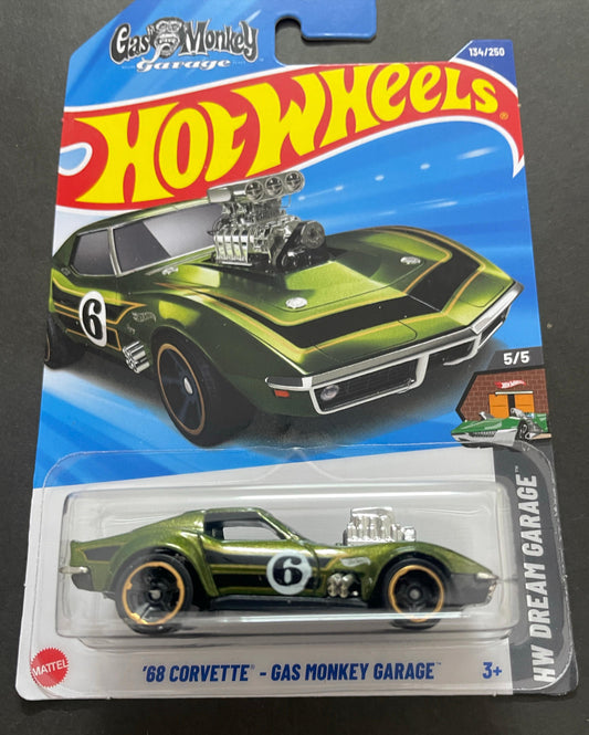 '68 Corvette - Gas Monkey Garage - HW Dream Garage - HYY74 - Torque Tribe
