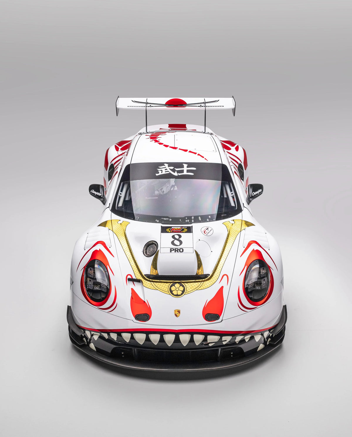 Sparky Porsche 911 GT3 R No.8 AO Racing Winner Suzuka 1000km 2026 1:64 - view 3