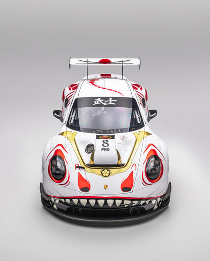 Sparky Porsche 911 GT3 R No.8 AO Racing Winner Suzuka 1000km 2026 1:64 - view 3