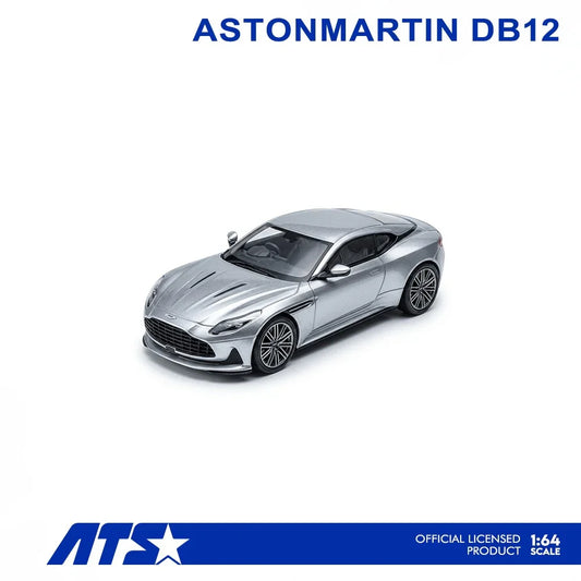 ATS Models - Aston Martin DB12 - Silver - 1:64 Scale - Pre Order - Torque Tribe