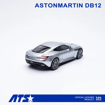 ATS Models - Aston Martin DB12 - Silver - 1:64 Scale - Pre Order