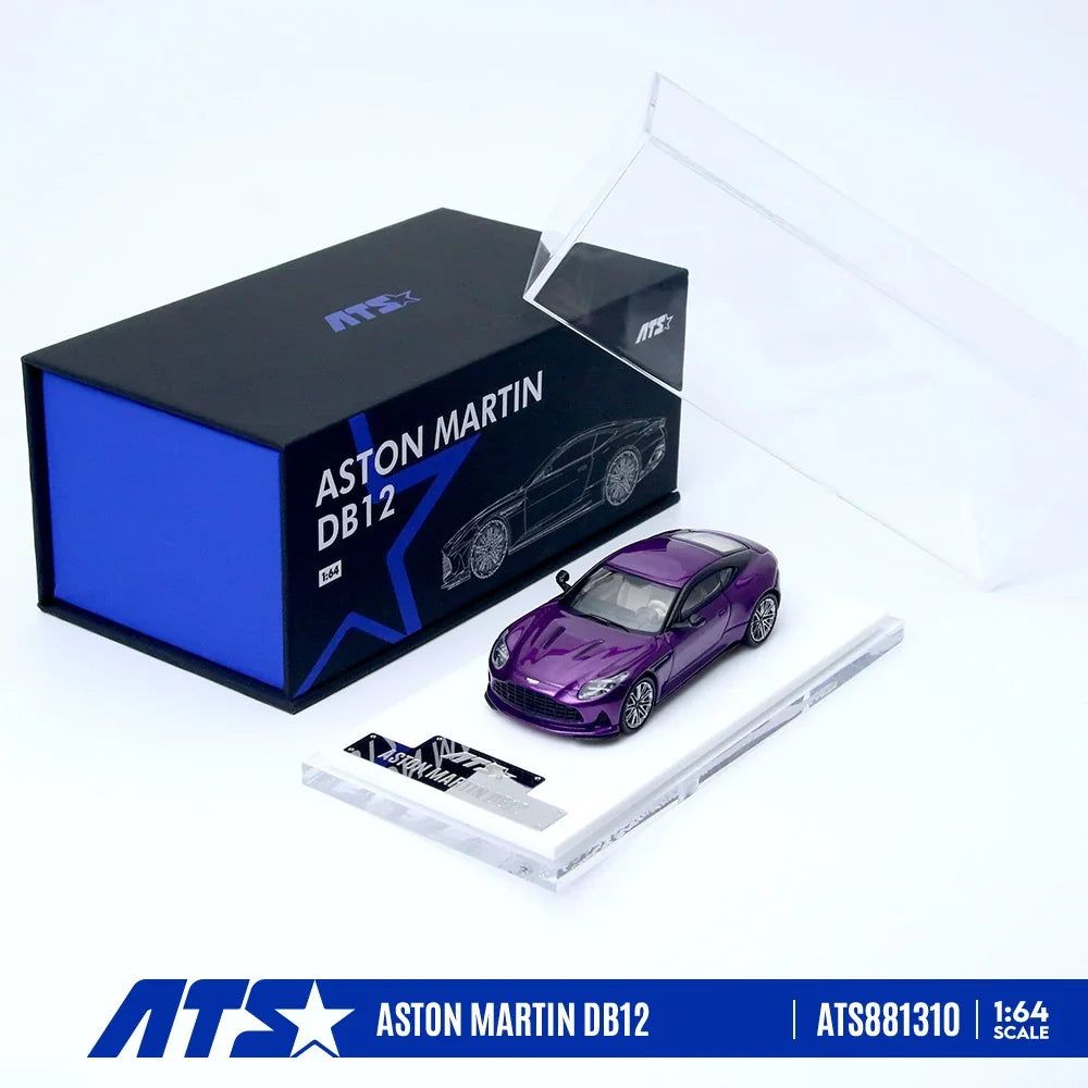 ATS Models - Aston Martin DB12 - Purple - 1:64 Scale - Pre Order