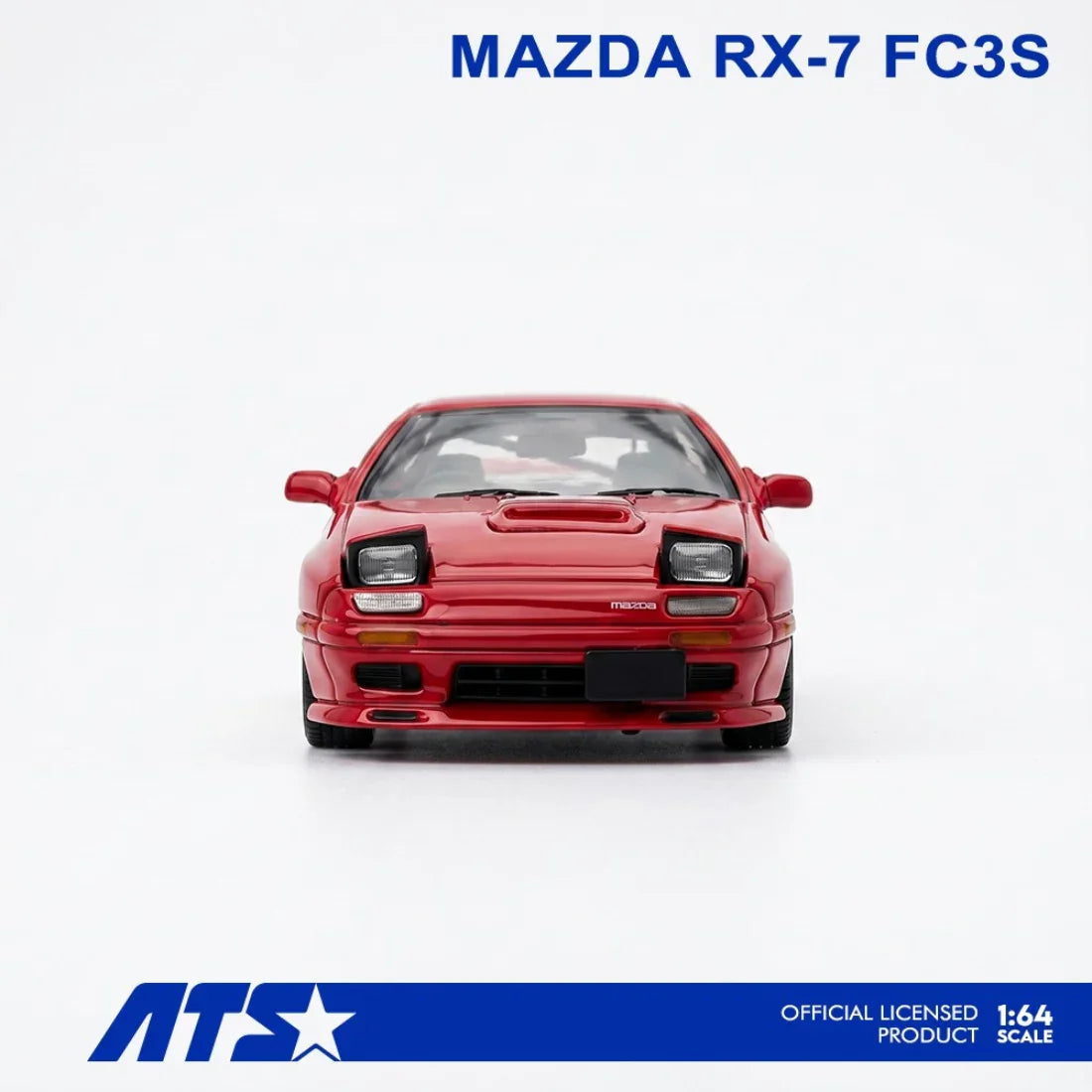 Time Micro Mazda RX-7 FC3S 1:64 Red - view 5