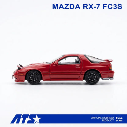 Time Micro Mazda RX-7 FC3S 1:64 Red - view 3