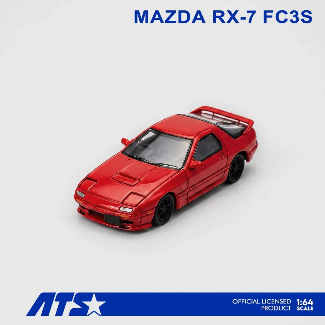 Time Micro Mazda RX-7 FC3S 1:64 Red - view 2