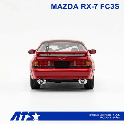 Time Micro Mazda RX-7 FC3S 1:64 Red - view 4