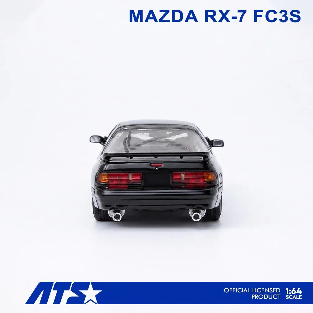 Time Micro Mazda RX-7 FC3S 1:64 Black - view 4