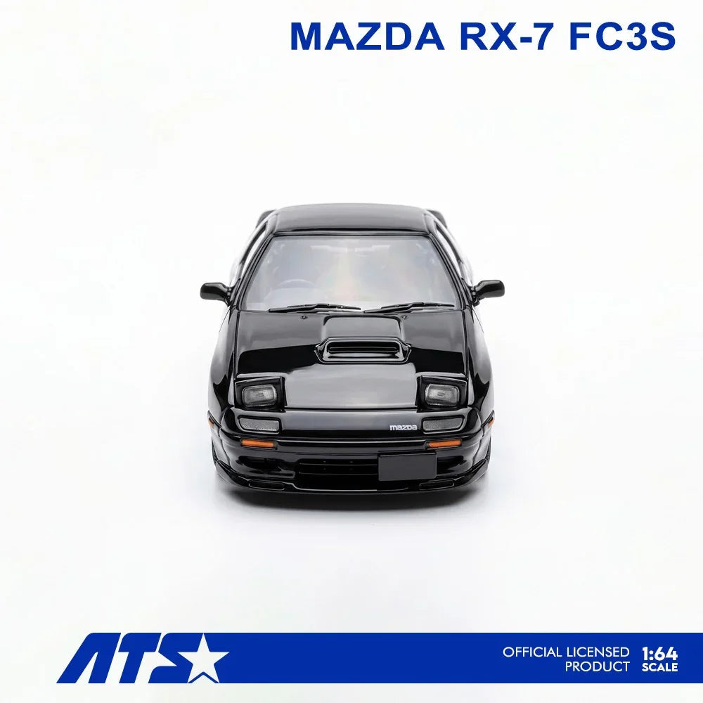 Time Micro Mazda RX-7 FC3S 1:64 Black - view 5