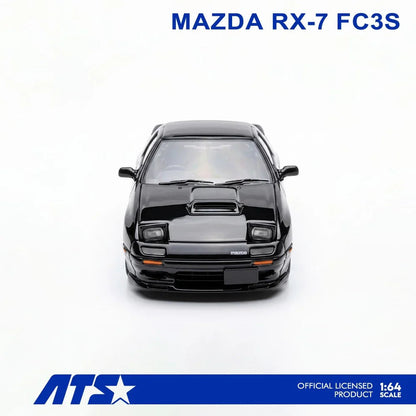 Time Micro Mazda RX-7 FC3S 1:64 Black - view 5