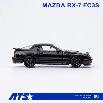 Time Micro Mazda RX-7 FC3S 1:64 Black - view 6
