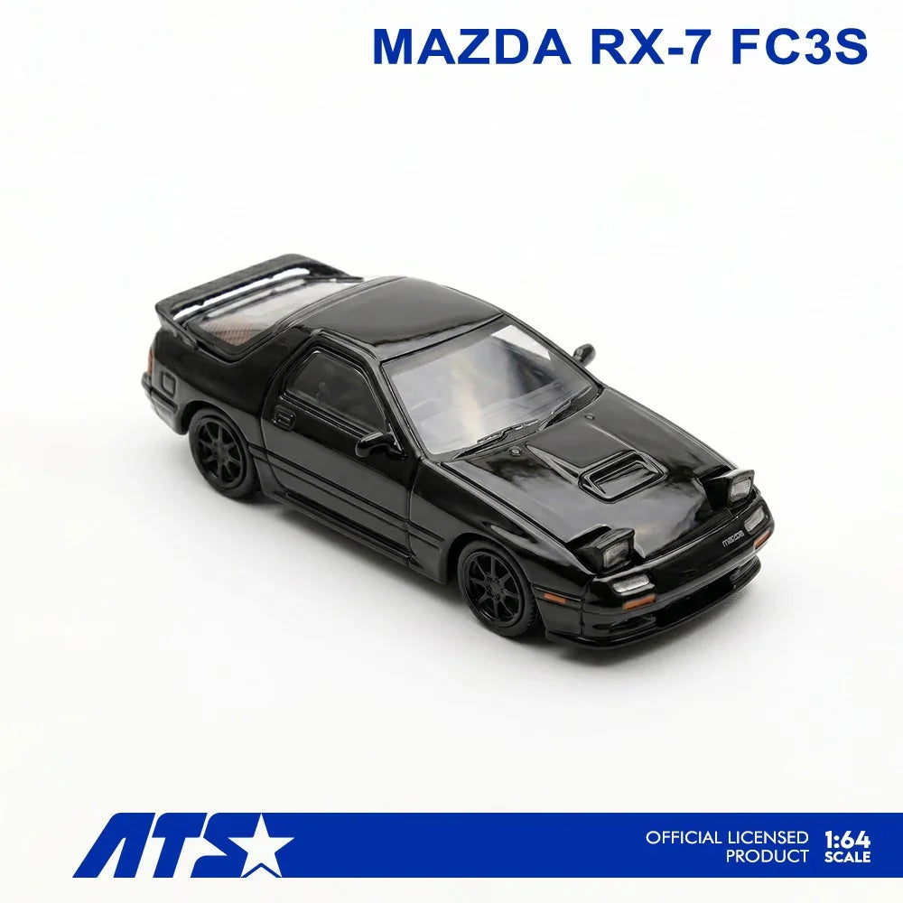 Time Micro Mazda RX-7 FC3S 1:64 Black - view 7