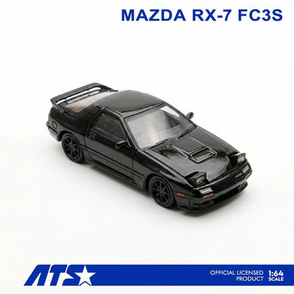 Time Micro Mazda RX-7 FC3S 1:64 Black - view 7