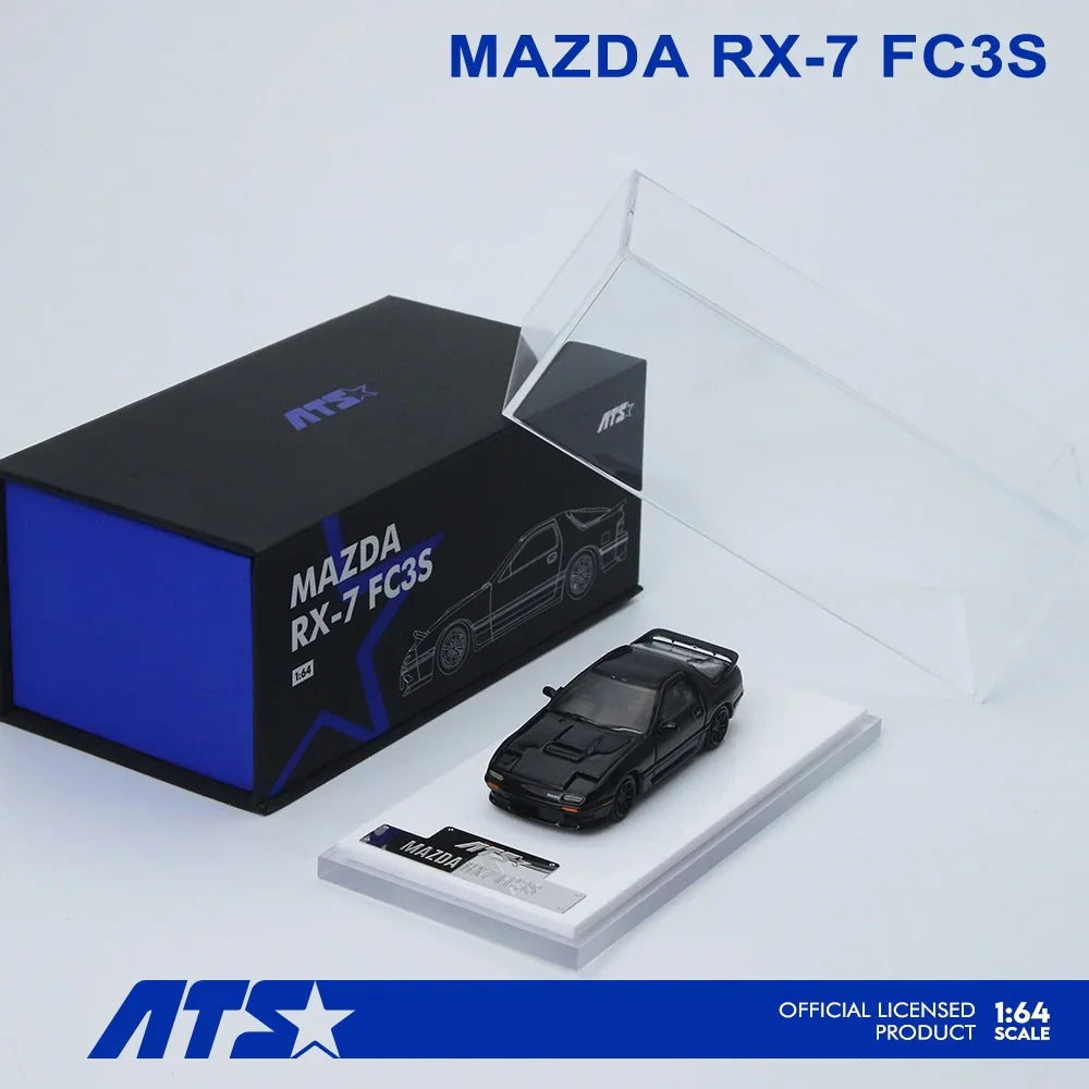 Time Micro Mazda RX-7 FC3S 1:64 Black - view 8