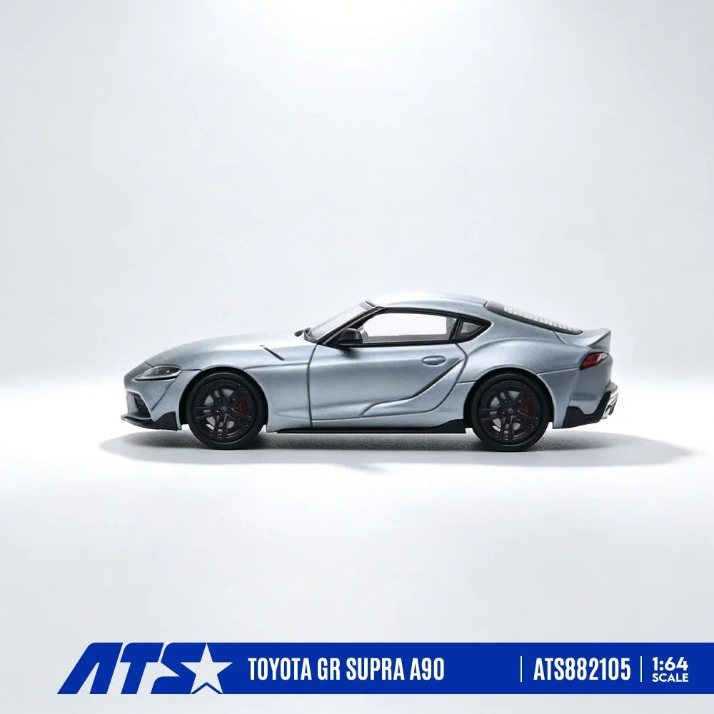 ATS Models Toyota GR Supra A90 Matte Silver Blue 1:64 - view 3