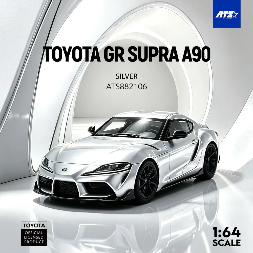 ATS Models Toyota GR Supra A90 Silver 1:64 - view 1