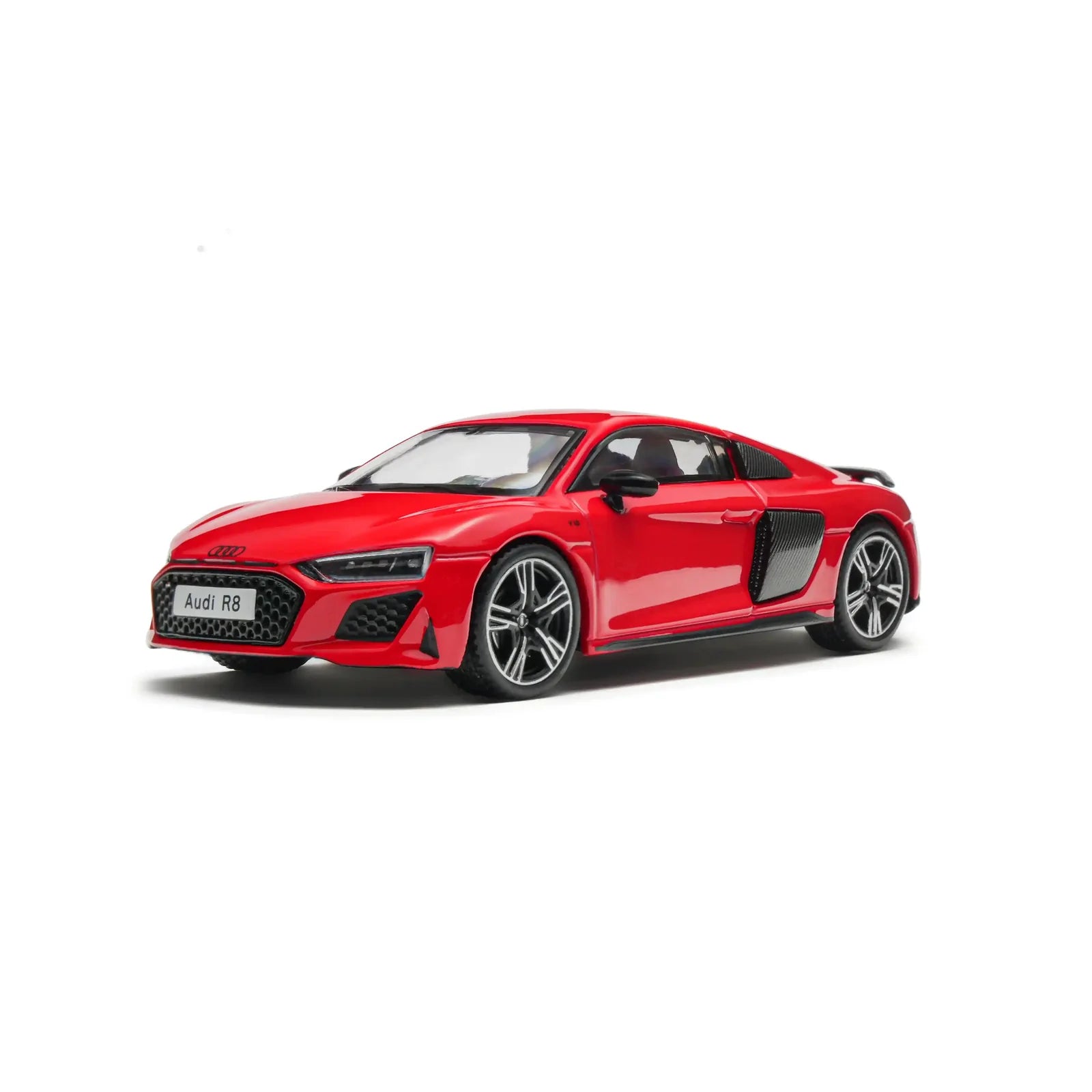 Massdi - Audi R8 V10 Coupe Performance 2022 - Red - 1:64 Scale - Torque Tribe