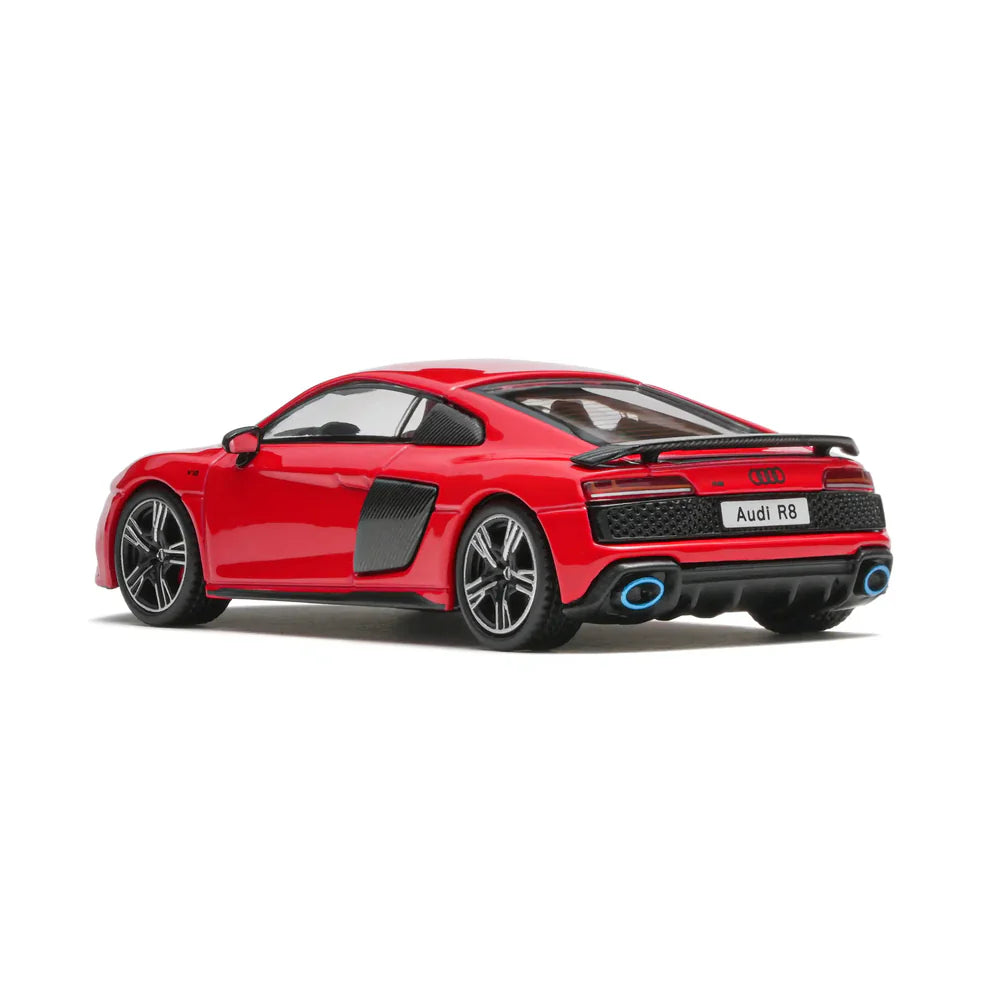 Massdi - Audi R8 V10 Coupe Performance 2022 - Red - 1:64 Scale - Torque Tribe