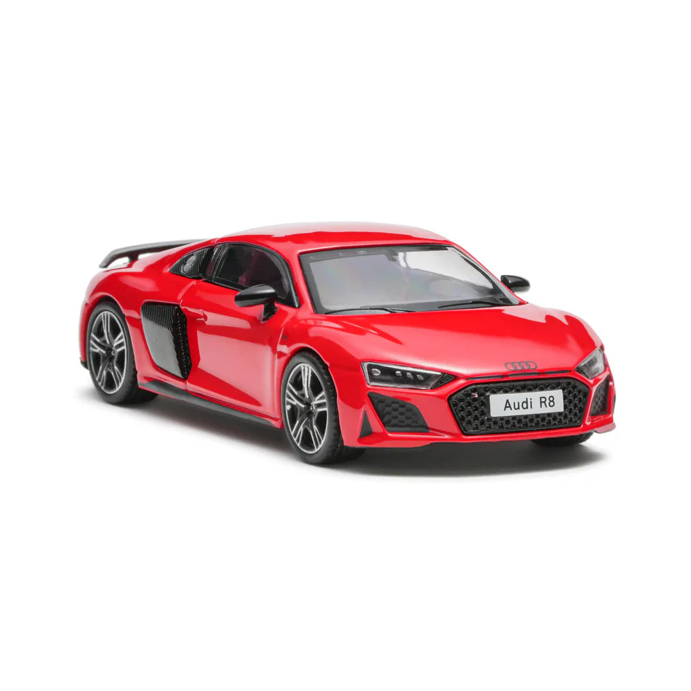 Massdi - Audi R8 V10 Coupe Performance 2022 - Red - 1:64 Scale - Torque Tribe