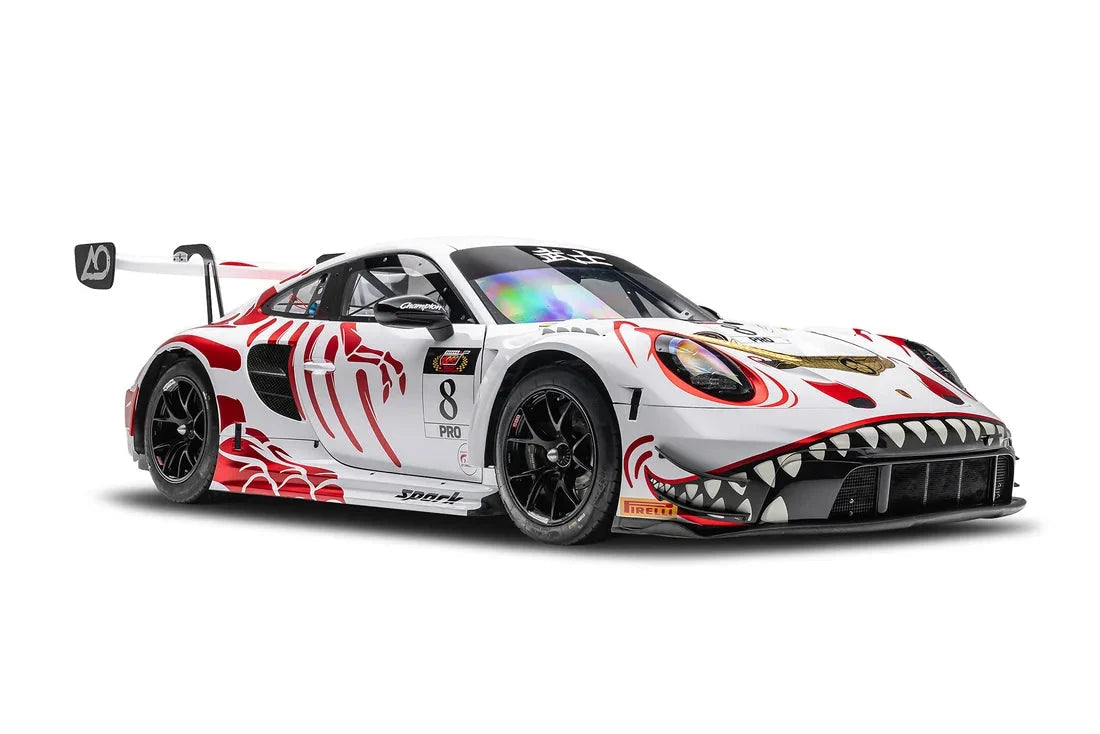 Sparky Porsche 911 GT3 R No.8 AO Racing Winner Suzuka 1000km 2026 1:64 - view 1