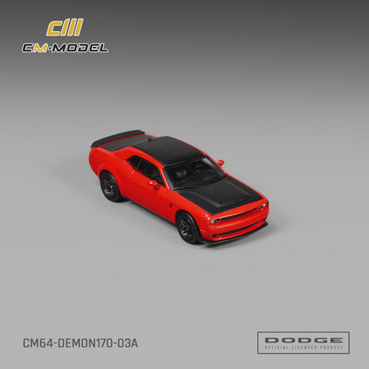 CM Model Dodge Demon 170 TorRed 1:64 - view 3