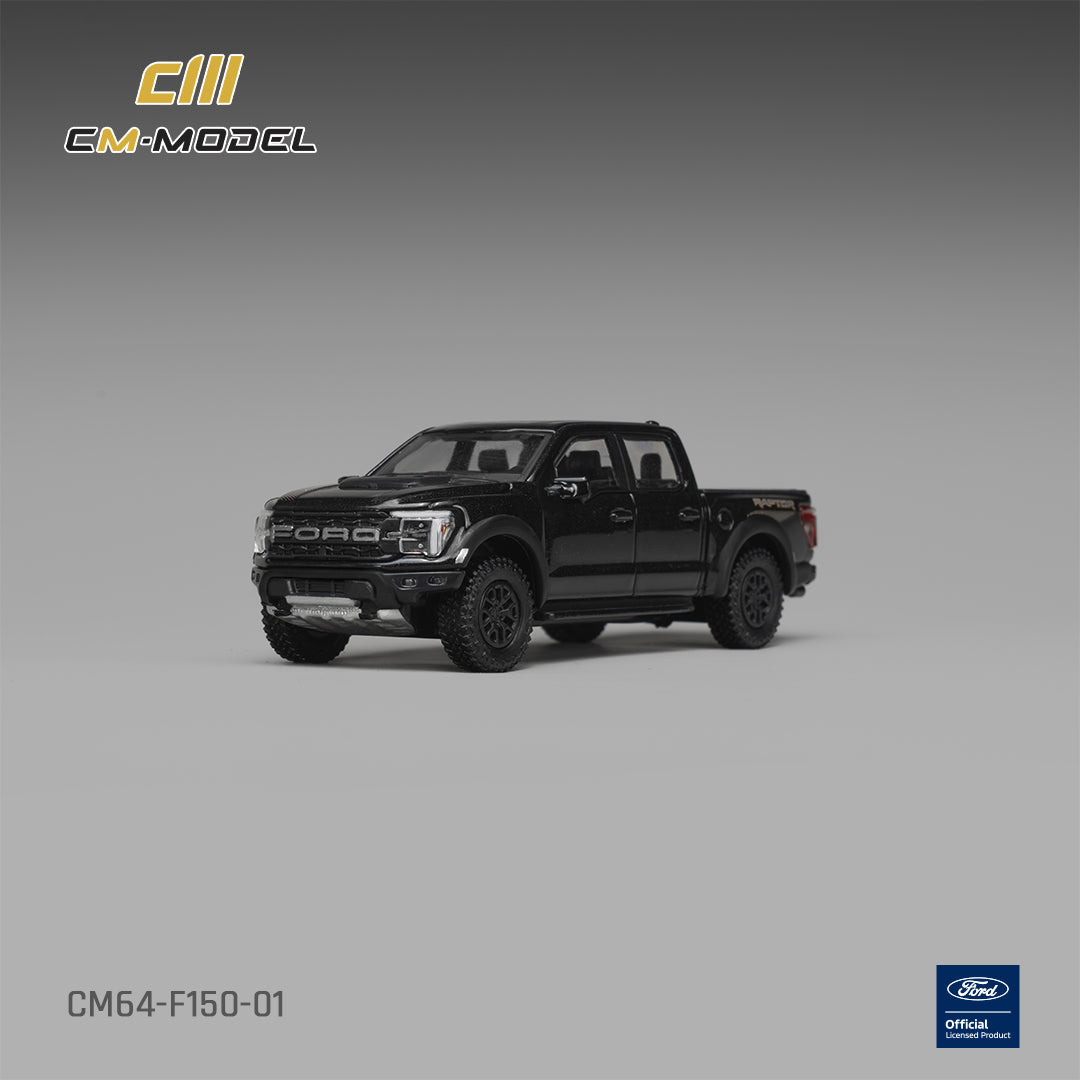 CM Model Ford F-150 Raptor Agate Black Metallic 1:64 - view 2