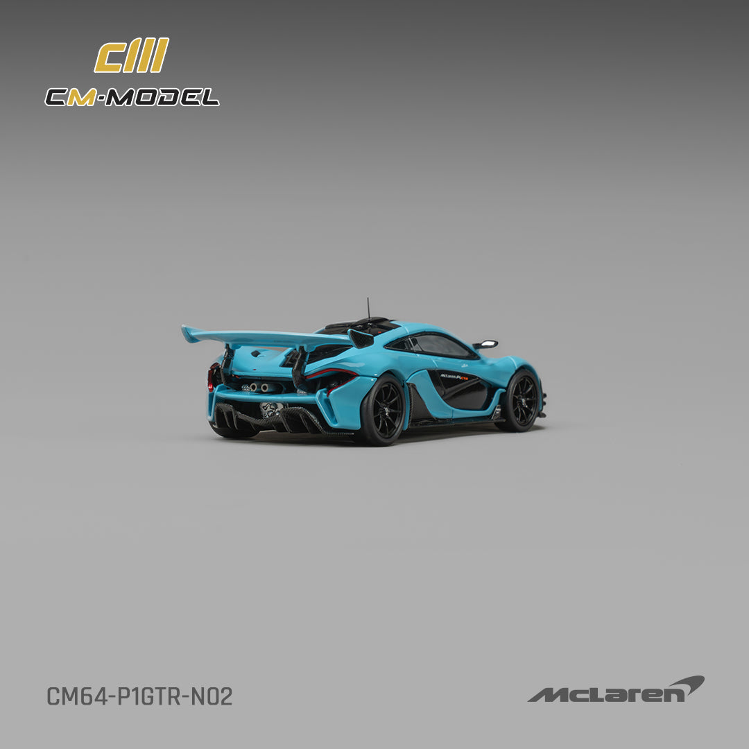 CM Model McLaren P1 GTR Iridium Blue 1:64 - view 5